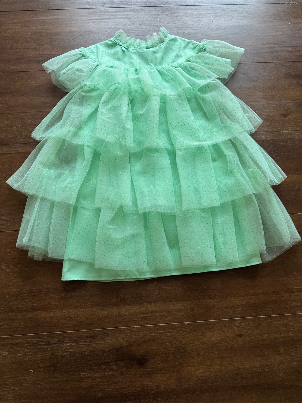 NWOT Sz 10 Disney X Janie and Jack Tiana or Tinker Bell tulle princess dress